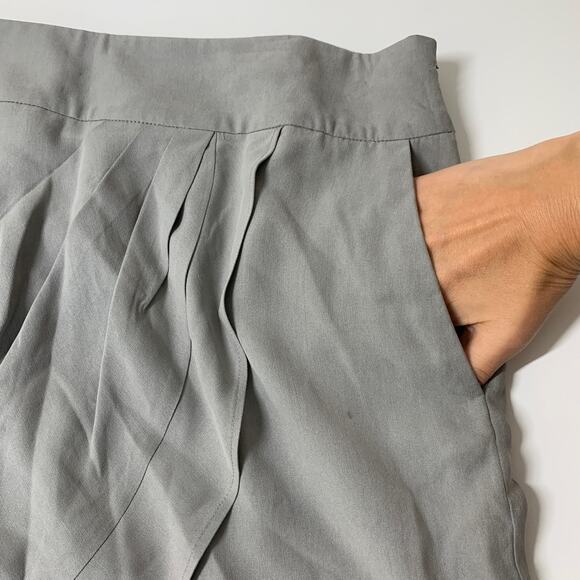 ANN TAYLOR LOFT Pastel Blue Mini Skirt Size 4P - Picture 5 of 9